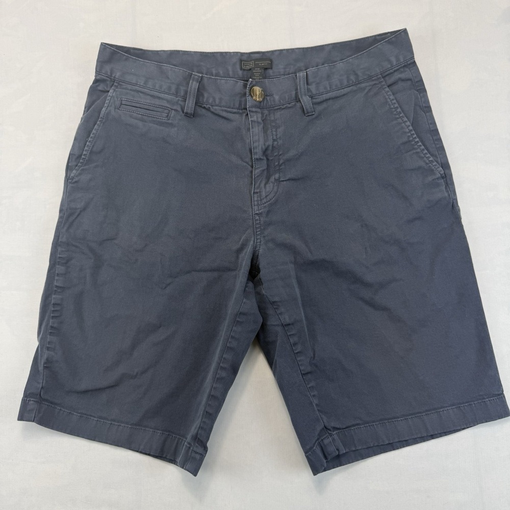 14th & Union Bermuda Short Mens Size 34W Gray Slim Fit Flat Front Hiking Outdoor